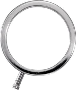 ElectraStim - Electrosex - Massief Metalen E-stim Cockring - Diameter 34 mm — thumbnail 1