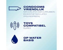 Durex Glijmiddel Natural Hydra+ 100% natuurlijk - 2 x 100 ml - Voordeelverpakking
