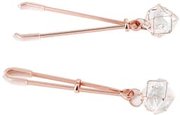 Kiotos - Tepelklemmen Rosé Goud Met Prisma Hanger — thumbnail 2