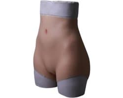 Siliconen- vagina- broek -vaginabroek-kunstvagina-Vaginaslip-Nepvagina-Transgender-Crossdresser-Travestie