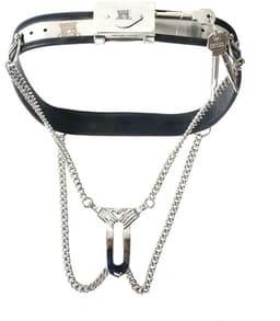 Prolink Novelties® Female Chastity Harness met siliconen voering - Open kruis - BDSM — thumbnail 5