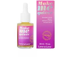 Love to Love - Make Me Quiver - Clitoraal Stimulerend Serum voor vrouwen - 30 ml