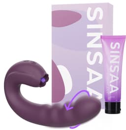 Sinsaa Zoë Tong Vibrator - Likende Tong Vibrator - Clitoris Zuiger - Dildo Vibrator - Likkende Tong - Bef Vibrator - Clitoris Stimulator - Sex Toys voor vrouwen - 10 Likstanden - 3 Rotatiestanden - Siliconen - Voor hem - Voor haar — thumbnail 1