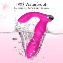 Lzwintrading Stotende Dildo met App Control - Vibrators voor Vrouwen & Mannen - Dildo Vibrator voor Vrouwen - Sex Toys voor Koppels - G Spot Vibrator - Clitoris Stimulator - Vibrator met Afstandsbediening - Anaal Dildo - Prostaat Vibrator Mannen — thumbnail 5