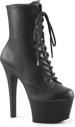 Pleaser - ASPIRE-1020 Plateau Laarzen, Paaldans schoenen - Paaldans schoenen - 37 Shoes - Zwart — thumbnail 1