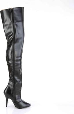 Pleaser Overknee Laarzen -45 Shoes- SEDUCE-3010 US 14 Zwart — thumbnail 5
