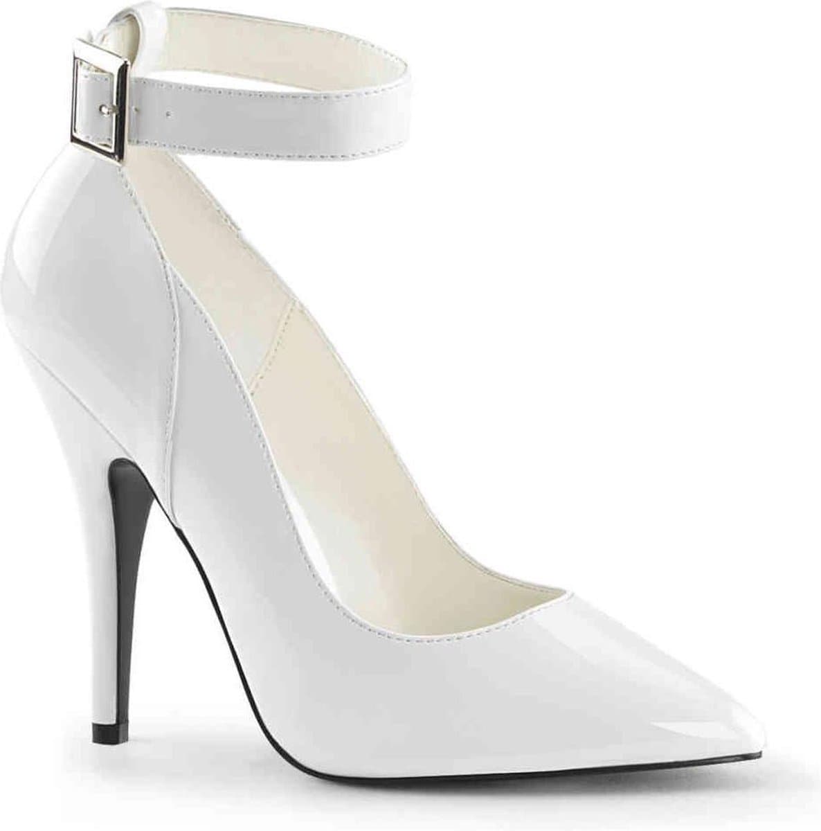 Pleaser - SEDUCE431 Pumps - US 16 - 47 Shoes - Wit — afbeelding 1