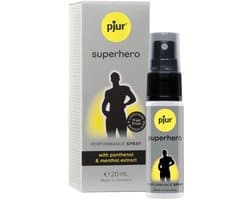 Pjur Superhero - Delayspray - Stel je Zaadlozing Uit - 20ml