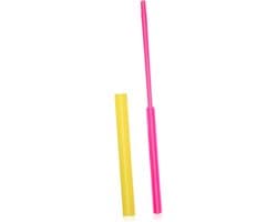 Fluit Reiniger - Schoonmaakstok - Instrument Onderhoud - Glad Gepolijst Oppervlak - 35.5 cm - Geel