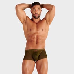 WOH heren microfiber trunk personal allure mesh groen — thumbnail 2