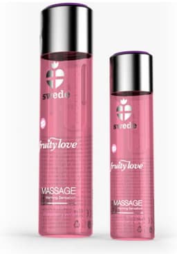 Swede - Fruity Love Massage Aardbeienwijn 60 ml — thumbnail 2
