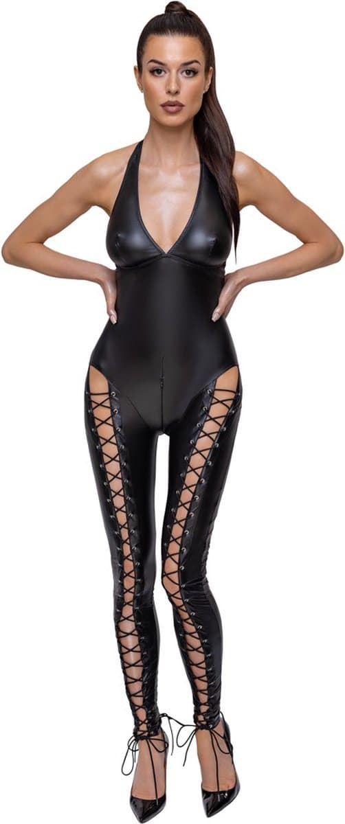Jumpsuit met verleidelijke open benen – Large — afbeelding 1