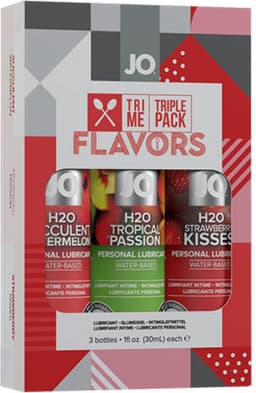 System JO - Flavoured Glijmiddel Set - 3 x 30 ml — thumbnail 1