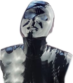 BNDGx® -100% Latex Masker pak - Anoniem man Erotiek - Extreme BDSM Rollenspel kleding sm fetish — thumbnail 4