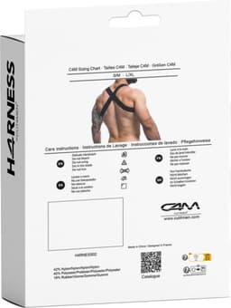 Cut4Men - Hero Harnas - Maat L/XL - Zwart — thumbnail 3