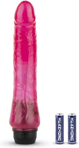 Jelly Passion - Realistische Vibrator - Roze — thumbnail 4