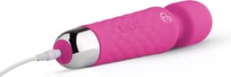 EasyToys - Mini Wand Vibrator - Wandvibrator - Ook voor Massages - Oplaadbaar - Waterproof - Wand Vibrator - Vibrator - Vibrators voor Vrouwen - Sex Toys voor Vrouwen - Vibrators - Roze — thumbnail 2
