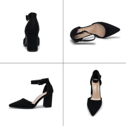 Comfortabele Strappy Pumps met Dikke Hakken en Slingback voor Dames — thumbnail 3