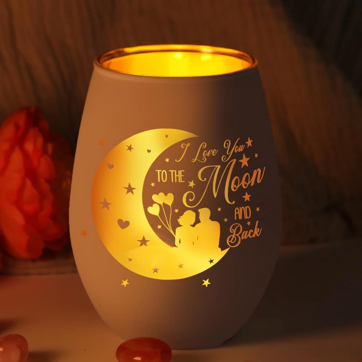 Romantische geschenken en kaarshouders voor haar — afbeelding 1