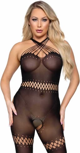 Twisted strap bodystocking — thumbnail 5