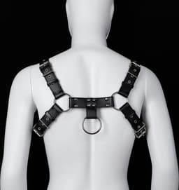 Banoch | Chest harness Raiden - pu leer harnas voor man — thumbnail 5