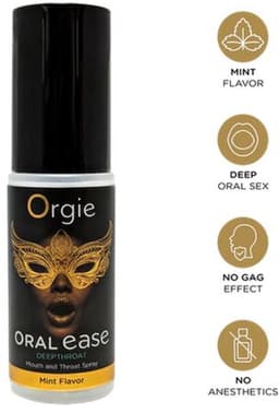 Oral Ease Deepthroat Spray – Mond- en Keelspray – Verfrissende Muntsmaak – Comfort & Controle — thumbnail 3