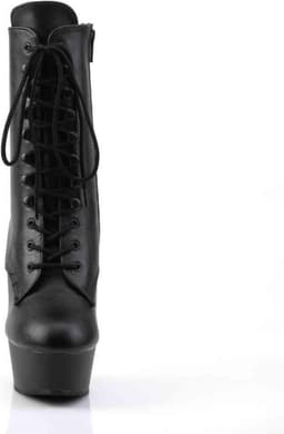 Pleaser - DELIGHT-1020 Plateau Laarzen - US 13 - 44 Shoes - Zwart — thumbnail 2