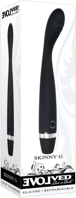 Evolved - Skinny G-spot Vibrator - Zwart — thumbnail 2