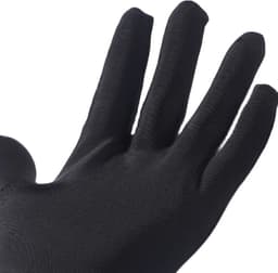 Beschermende Handschoenen Zwart - Handschoenen - Eczeemhandschoen – Black Gloves - Jewelry Handschoen - Werk Handschoen - Beauty salon handschoenen - Veiligheid Handschoen Lichtgewicht Unisex Zacht MAAT L ----- XXO — thumbnail 2