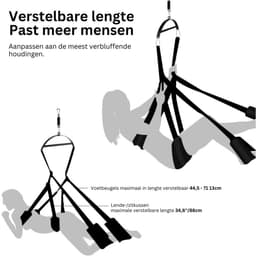 ApexArte® Sex Schommel Volwassenen - Sex Stoel - Sex Toys voor Koppels - Mannen & Vrouwen — thumbnail 4