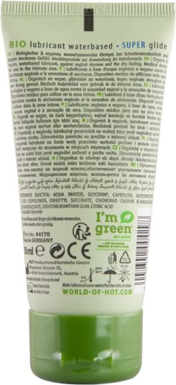 Hot Bio Superglide Waterbasis Glijmiddel - 50Ml — thumbnail 4