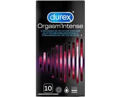 Durex Condooms Orgasm Intense 10st - 5 Stuks - Voordeelverpakking