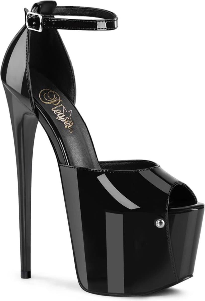 Pleaser - JUBILANT-15 Sandaal met enkelband, Paaldans schoenen - US 5 - 35 Shoes - Zwart — afbeelding 1