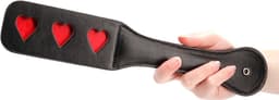 Ouch! Paddle - HEARTS - Black — thumbnail 4