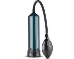 EasyToys - Penispomp met Knijpbal - Sex Toys voor Mannen - Voor een Hardere en Langere Erectie - 20 cm - Zwart