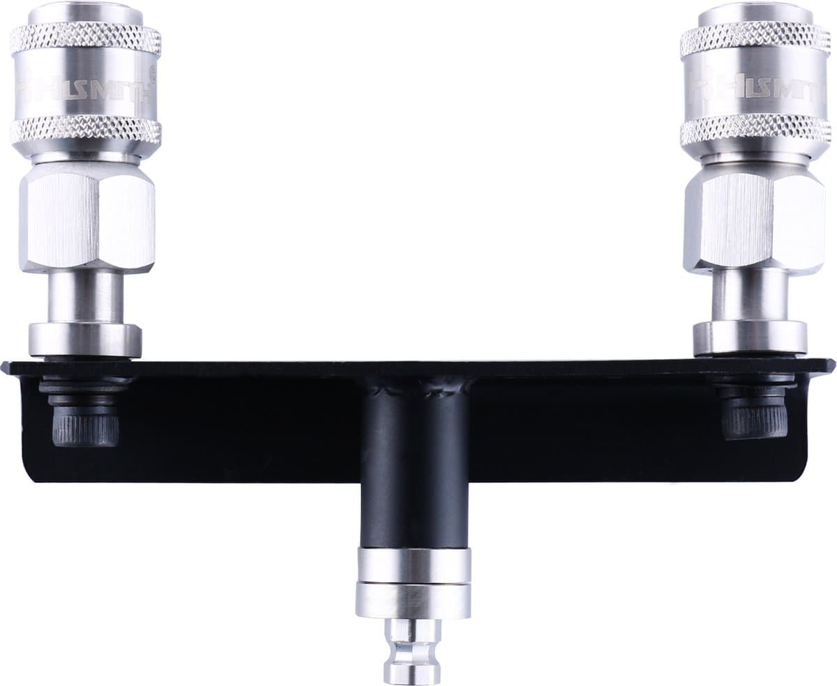 Dubbele Dildo Opzetstuk Adapter Hismith Premium KlicLok — afbeelding 1