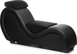 Kinky Seks Sofa Met Boeien en Positie Kussens - Zwart — thumbnail 4