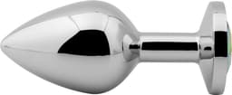 Banoch - Buttplug Aurora Rainbow Large - Metalen buttplug - Diamant steen - Regenboog — thumbnail 2
