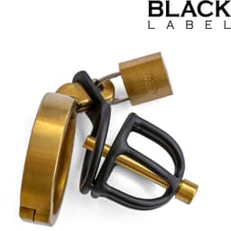 Black Label - Weenie Locker - Kuisheidskooi - Zwart/Goud — thumbnail 5