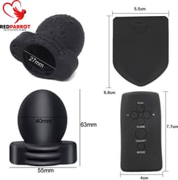 E-stim eikel en balzak - Elektrische stimulatie penis en scrotum - Stroom seks - Schok - BDSM - 2 in 1 luxe set - Goede kwaliteit — thumbnail 4
