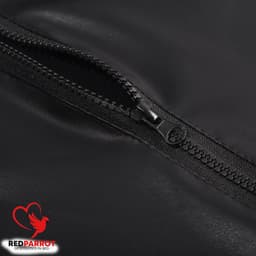 Lederen bodywarmer heren - Erotisch - BDSM Clubwear - Sexy rollenspel - Leer - Rits - Leren mannen kleding - Goede kwaliteit — thumbnail 3