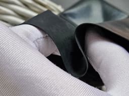 BamBella® - Latex sokken kousen - voetfetisj voeten fetish - erotisch Rubber sok voet halflang — thumbnail 3