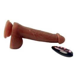 Big Danny - Elektrische Dildo - Groot - Realistisch - Warmtefunctie - Vibratie - Stoten - Sterke zuignap — thumbnail 4