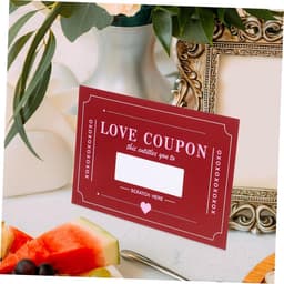 Kraskaarten Set - Liefdeskaarten Coupons - Date Ideeën Ontdekken - Unieke Activiteiten - 14 x 9 cm - Rood — thumbnail 3