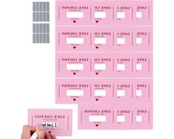 Kraskaarten voor Koppels - Romantische Coupons - Relatie Verrijken - 20 Thematische Interactiescenario's - 15 x 12 x 1.2 cm