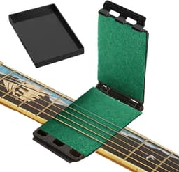 Snaar Reiniger - Instrument Onderhoud - Muziek Instrument Verzorging - Grondige Reiniging - 11 x 6.5 x 2.5 cm - Zwart — thumbnail 1