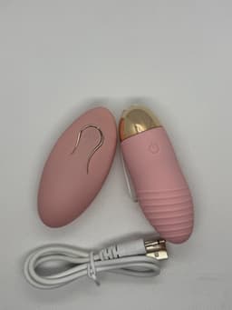 Vibrerend ei - draadloos met afstandsbediening- roze- seks speeltje- waterproof- kinky- fun for two - spannend - seksspeeltje - erotiek - vibrator - — thumbnail 2