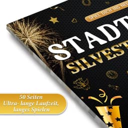 Feestspel Oudejaarsavond - Partyspel Familiespel - Gezellig Samenzijn - Speciale Categorieën - 50 Pagina's A4 - Feestelijk — thumbnail 3