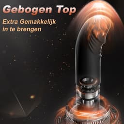 IntiMate® Samurai - Luxe G-Spot Viberator met 10 Krachtige Vibraties & 3 Stoot Standen - Dildo Stimulator met Laag Geluidsniveau - Ergonomisch Ontworpen Seksspeeltje - Veilig Lichaamsmateriaal - Waterdicht & USB Magnetisch Oplaadbaar — thumbnail 4
