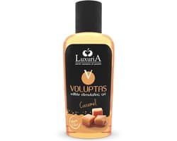LUXURIA | Luxuria Voluptas Edible Stimulating Gel Warming Effect - Caramel 100 Ml